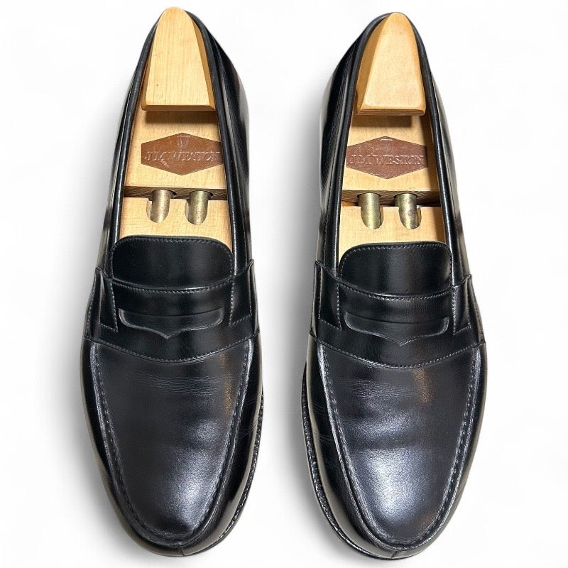 J.M. Weston 180 Signature Loafer（旧ロゴ・純正シューツリー付）Size
